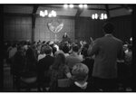 High Table Sep 1966 Students Asking Questions, 3 by Raymond College