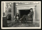 Dr. Richard Van Alstyne Sits with Student by Callison College