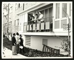 Elbert Covell College Students on Campus by Elbert Covell College