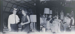 Students at Winter party in Raymond Common Room by Raymond College
