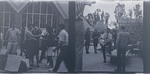 Students Practice Playing Instruments Outside Raymond Great Hall-2 by Raymond College