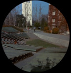 R.P.M* Revolutions Per Minute. Amphitheater, Burns Tower. [still from video] by Columbia Pictures