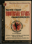 1933 Pacific Coast Football Stars Championships Program