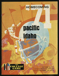 October 16, 1971 Football Program, UOP vs University of Idaho