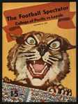 Football-October 25, 1940 program