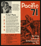1971 Football Ticket Guide