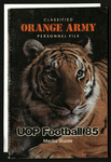 1985 Football Media Guide by University of the Pacific