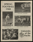 1988 Spring Football Guide by University of the Pacific