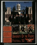 1992 Football Media Guide by University of the Pacific