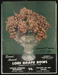 December 11, 1948 Football Program, UOP vs. Hardin-Simmons University, Lodi Grape Bowl