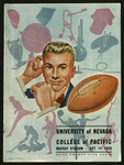 October 14, 1950 Football Program, UOP vs. University of Nevada