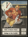 November 4, 1950 Football Program, UOP vs. University of Santa Clara