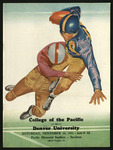 November 10, 1951 Football Program, UOP vs. Denver University