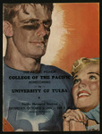 October 3, 1953 Football Program, UOP vs. University of Tulsa