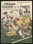 October 2, 1954 Football Program, UOP vs, Indiana University