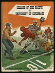 October 1, 1955 Football Program, UOP vs. University of Cincinnatti