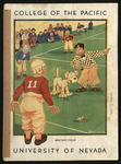 October 21, 1933 Football Program, UOP vs.University of Nevada