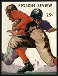 October 5, 1935 Football Program, UOP vs. USC Trojans