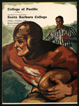October 11, 1946 Football Program, UOP vs. Santa Barbara College