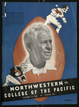 October 26, 1946 Football Program, UOP vs. Northwestern by Northwestern University