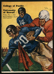 November 1, 1946 Football Program, UOP vs. University of Hawaii