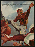 October 11, 1947 Football Program, UOP vs. San Diego State
