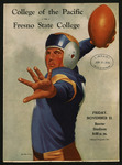 November 21, 1947 Football Program, UOP vs. Fresno State