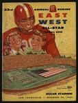 December 28, 1957 Football Program, Shrine East-West All-Star game