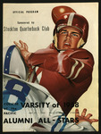 May 24, 1958 Football Program, UOP Varsity of 1958 vs. Alumni All-Stars
