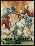September 27, 1958 Football Program, UOP vs. Arizona State