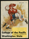 October 10, 1959 Football Program, UOP vs. Washington State