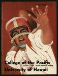 October 1, 1960 Football Program, UOP vs. University of Hawaii