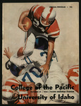 October 29, 1960 Football Program, UOP vs. University of Idaho
