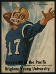 November 16, 1963 Football Program, UOP vs. Brigham Young University