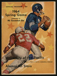 March 7, 1964 Football Program, UOP Varsity vs. Alumni All-Stars