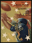 November 20, 1965 Football Program, UOP vs. Long Beach State
