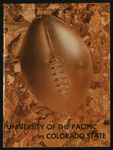 November 4, 1967 Football Program, UOP vs. Colorado State University