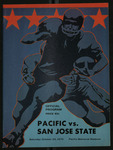 October 24, 1970 Football Program, UOP vs. San Jose State