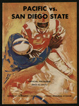 November 7, 1970 Football Program, UOP vs. San Diego State University