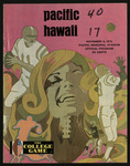 November 6, 1971 Football Program, UOP vs. University of Hawaii