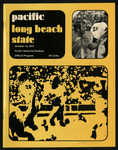 October 14, 1972 Football Program, UOP vs. Long Beach State