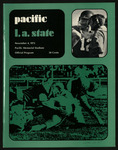 November 4, 1972 Football Program, UOP vs. Los Angeles State University