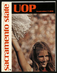 September 7, 1974 Football Program, UOP vs. Sacramento State