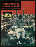 September 26, 1975 Football Program, UOP vs. Long Beach State