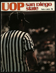 November 1, 1975 Football Program, UOP vs. San Diego State