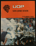 November 13, 1976 Football Program, UOP vs. San Jose State by San Jose State