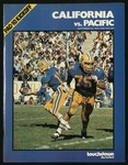 September 23, 1978 Football Program, UOP vs. University of California by University of California