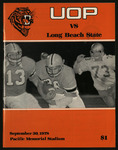 September 30, 1978, UOP vs. Long Beach State by University of the Pacific