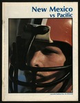 November 18, 1978 Football Program, UOP vs. University of New Mexico