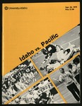 September 22, 1979 Football Program, UOP vs. University of Idaho by University of Idaho